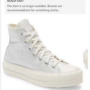 Women’s Converse Chuck Taylor Lift Hightop Platform Sneaker.